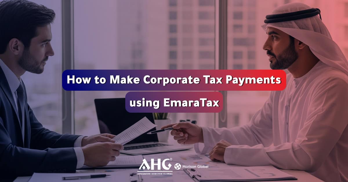 How to Make Corporate Tax Payments using EmaraTax
