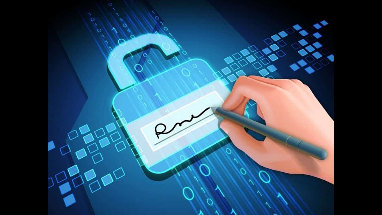 التوقيع الإلكتروني