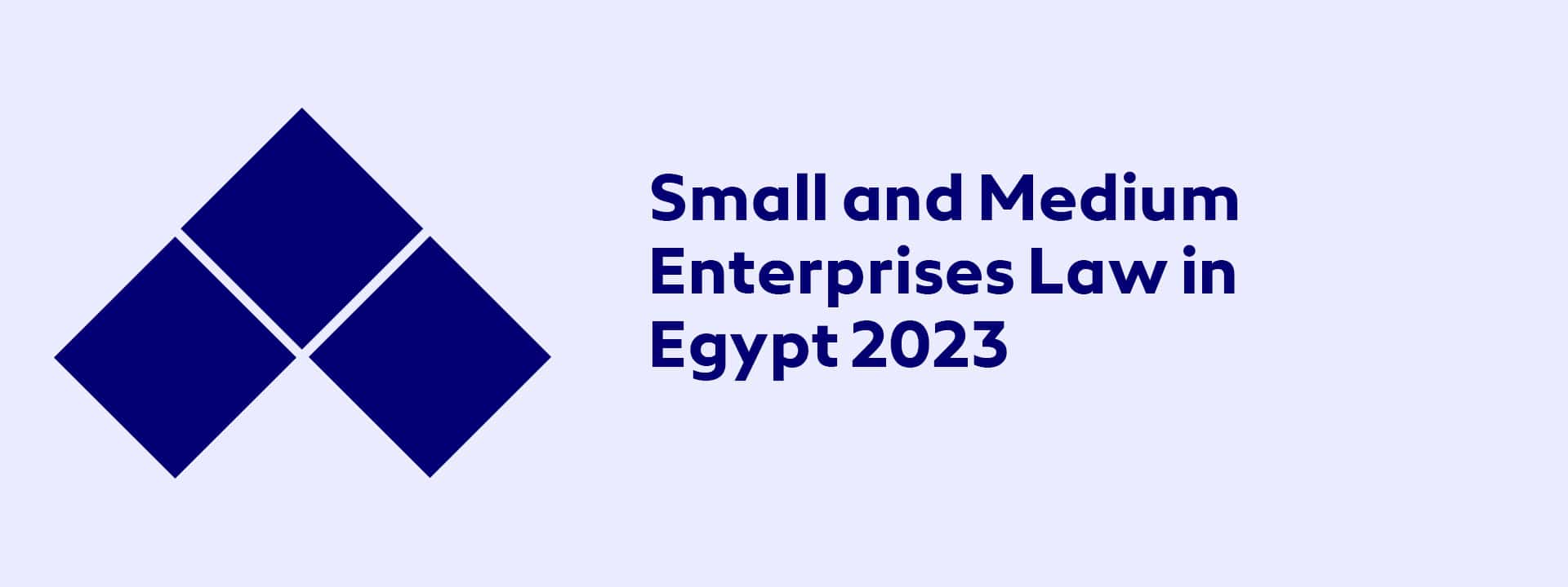 Small and Medium Enterprises Law in Egypt 2023
