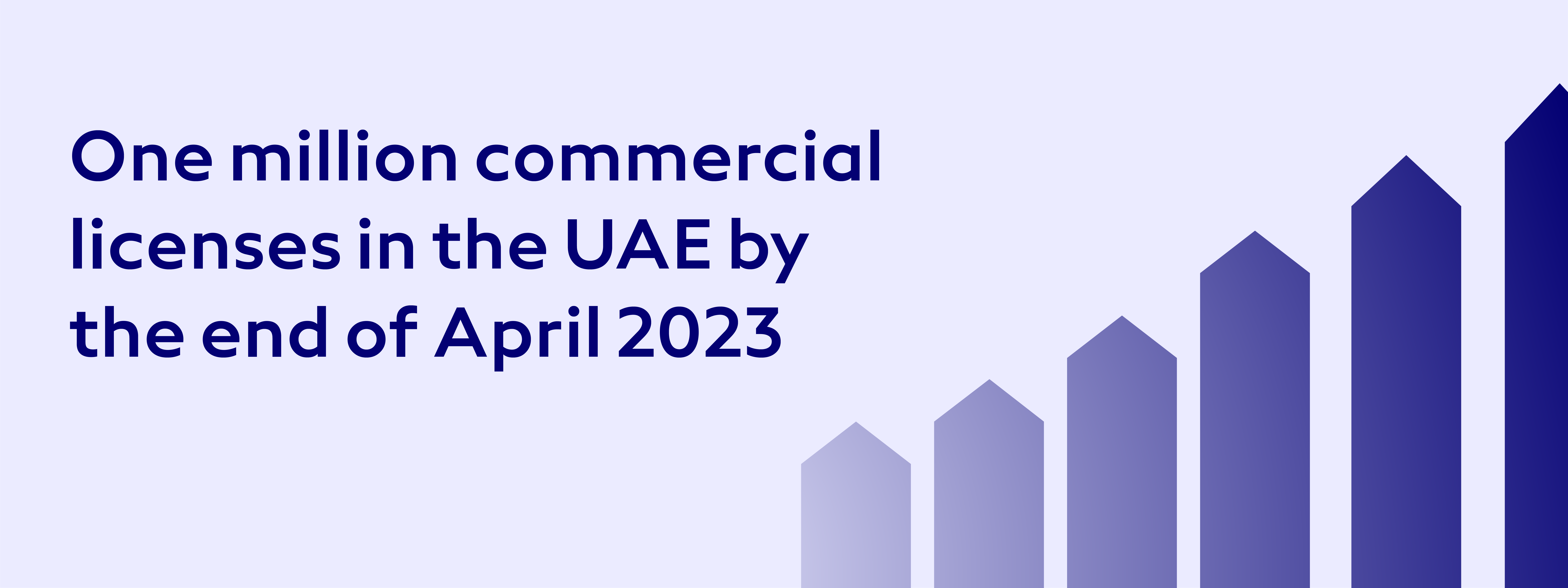 One million commercial licenses in the UAE by the end of April 2023