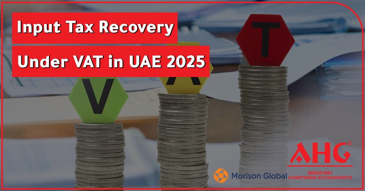 Input Tax Recovery Under VAT in UAE 2025