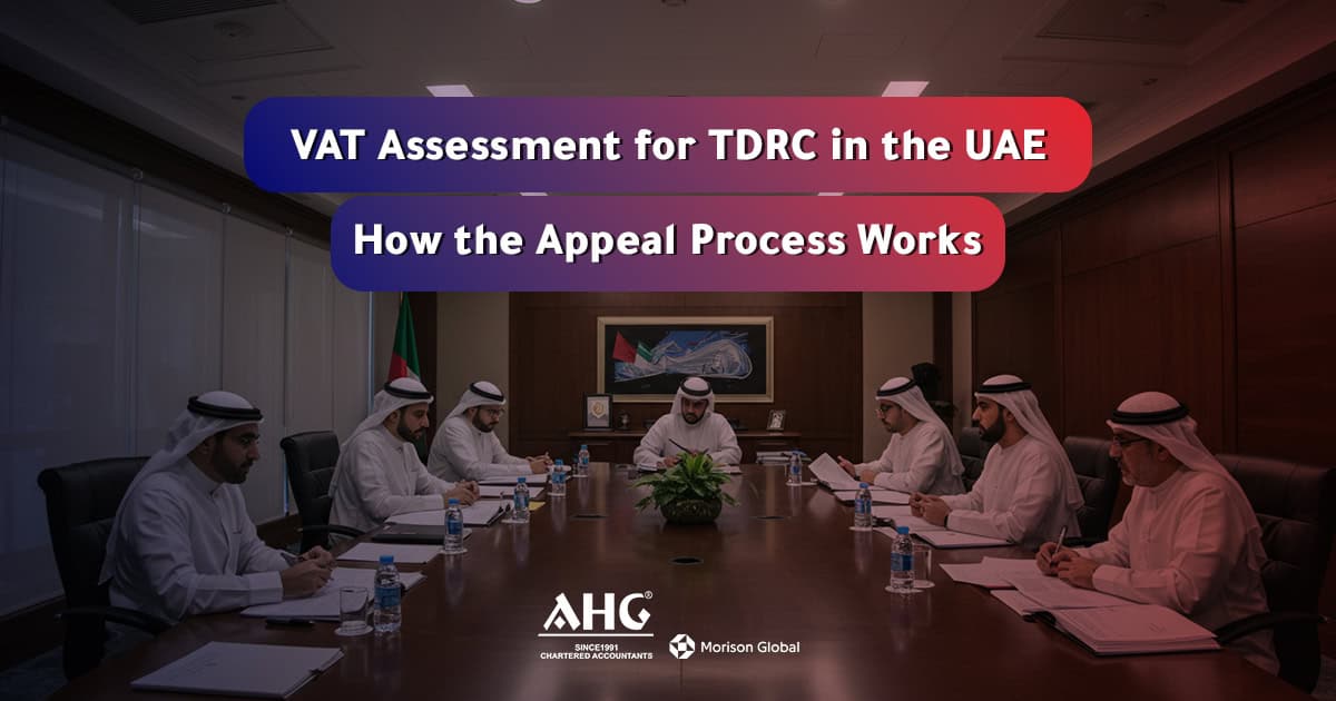 VAT Assessment for TDRC