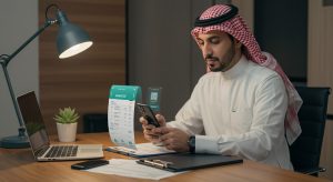 استخدام رمز الاستجابة السريع للتحقق من الفاتورة الضريبية