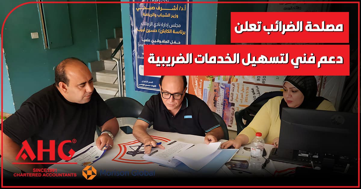 دعم فني لتسهيل الخدمات الضريبية